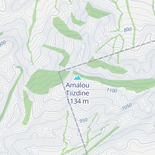 Map of Amalou Tiizdine