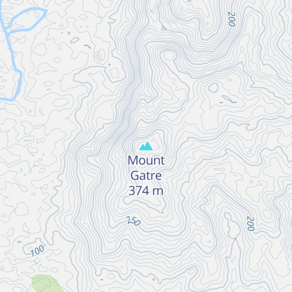 Map of Mount Gatre