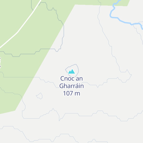 Map of Cnoc an Gharráin