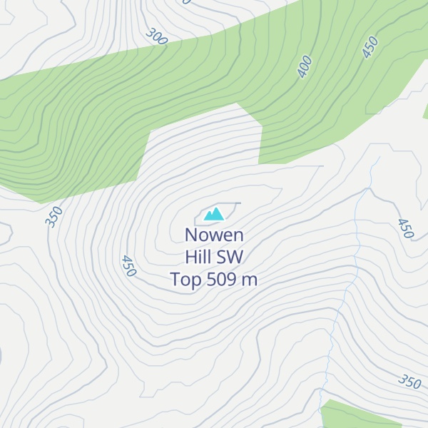Map of Nowen Hill SW Top
