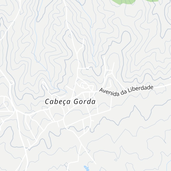 Map of Cabeça Gorda