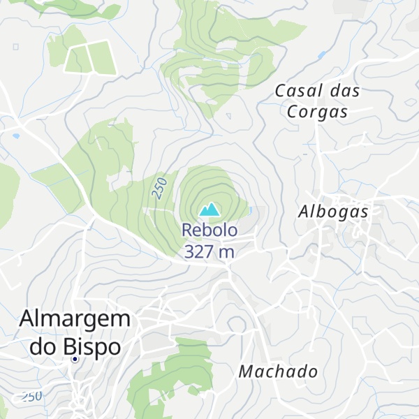 Map of Rebolo