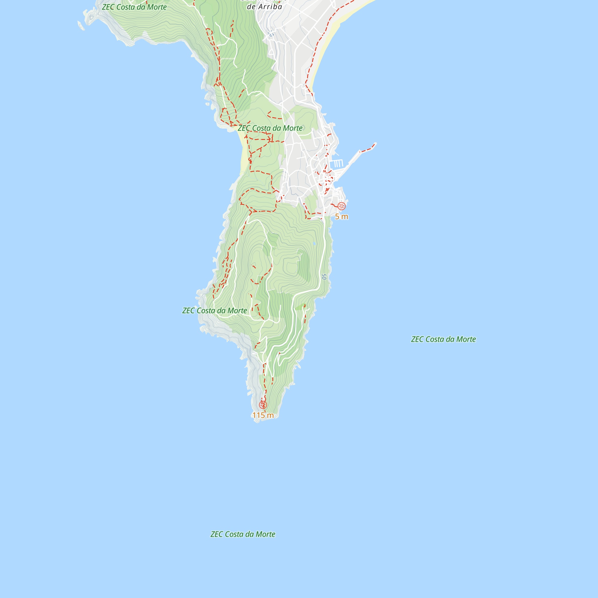 Cabanas map