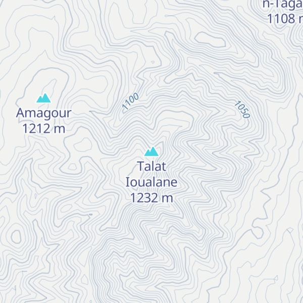 Map of Talat Ioualane