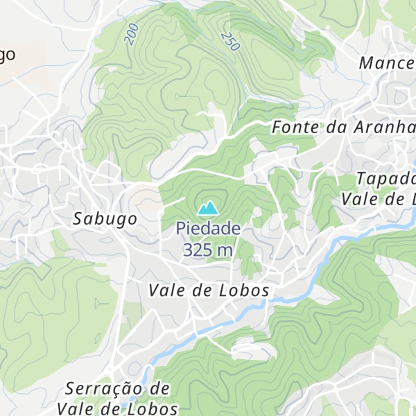 Map of Piedade