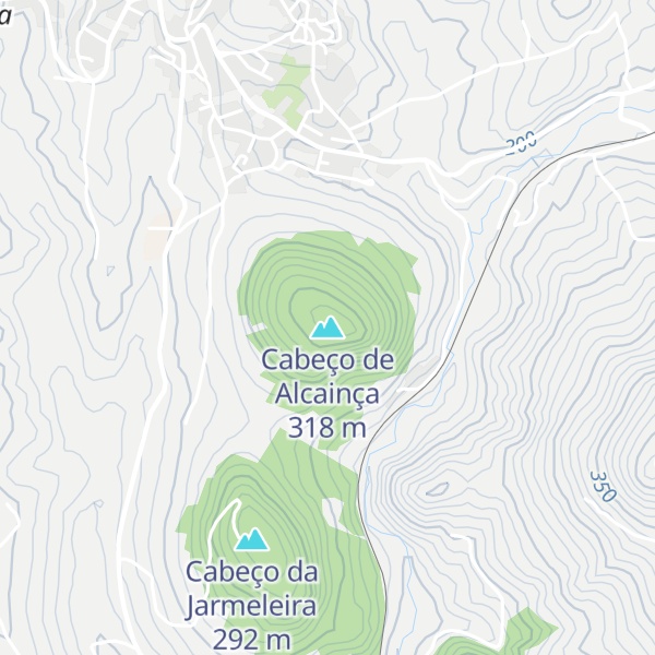 Map of Cabeço de Alcainça