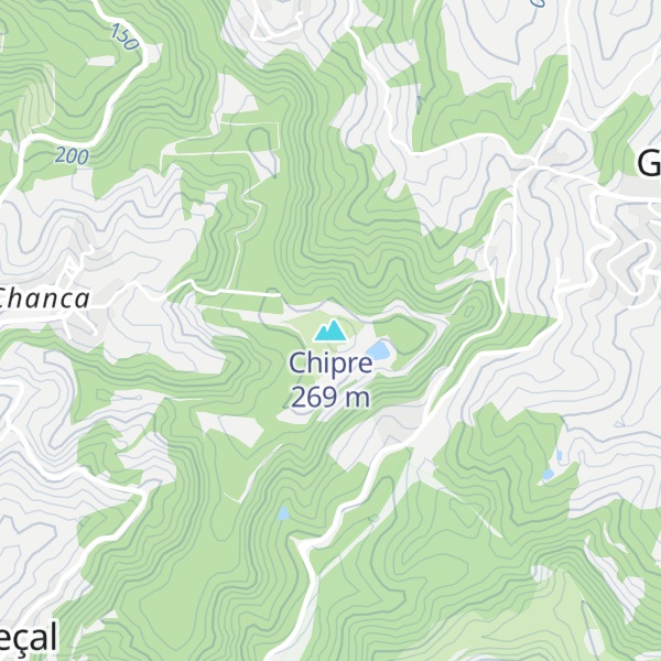 Map of Chipre