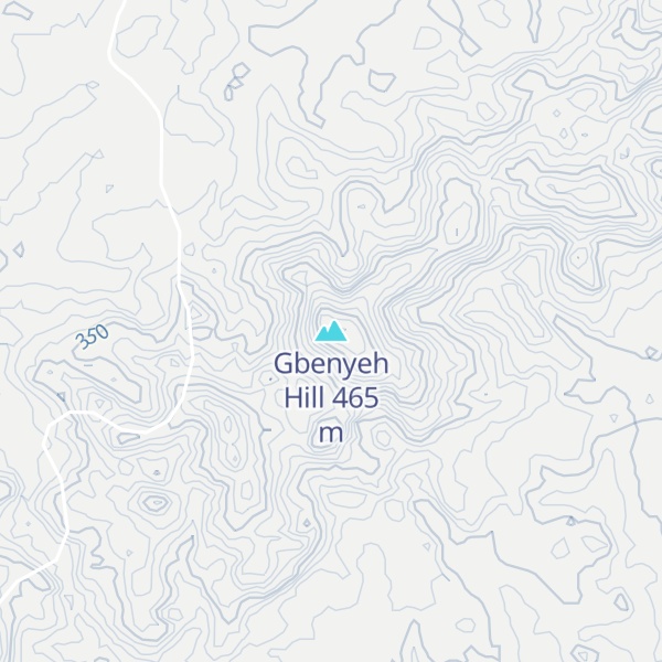 Map of Gbenyeh Hill