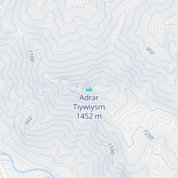Map of Adrar Tiywiysm