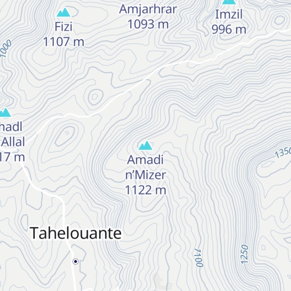 Map of Amadi n’Mizer