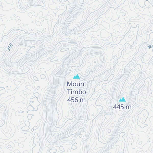 Map of Mount Timbo
