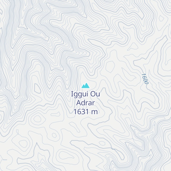 Map of Iggui Ou Adrar