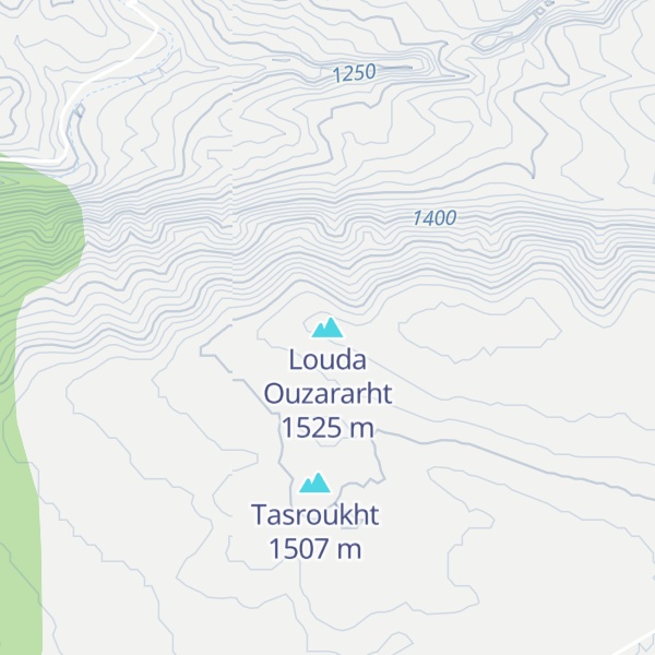 Map of Louda Ouzararht