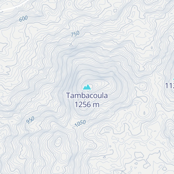 Map of Tambacoula