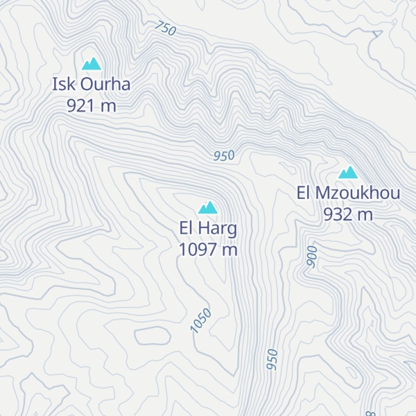 Map of Taourirt Tassila