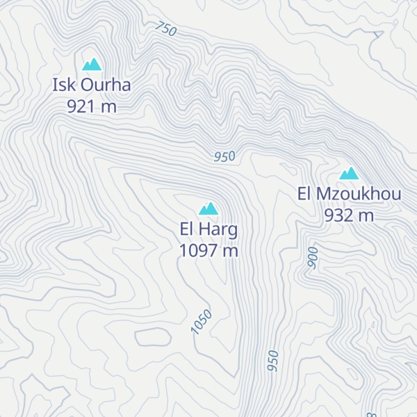 Map of El Harg