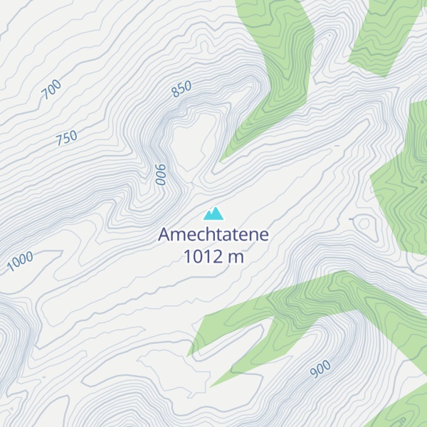 Map of Amechtatene