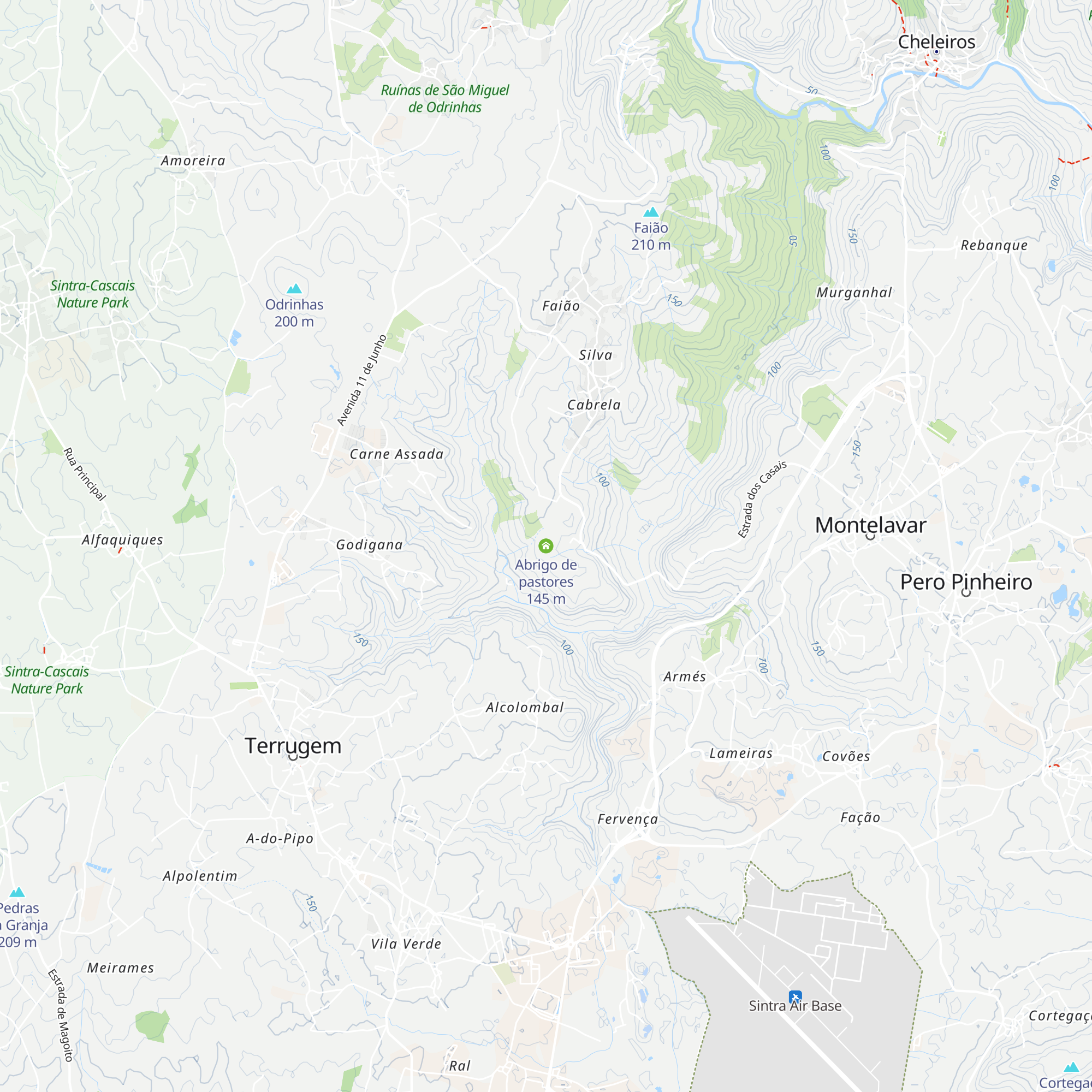 Abrigo de pastores map