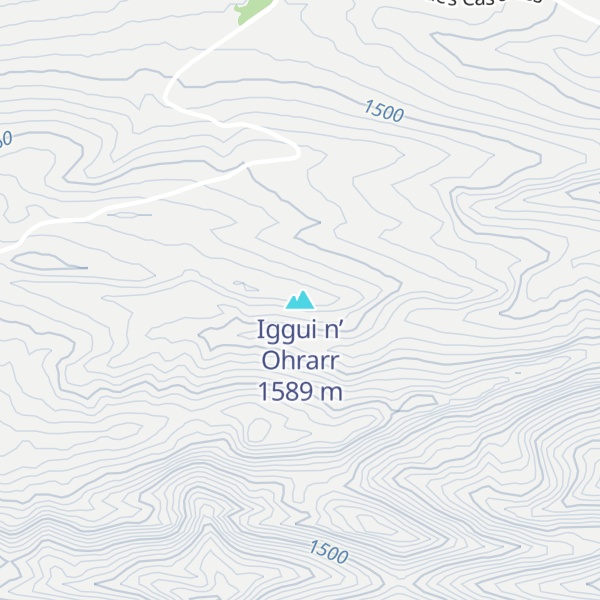 Map of Iggui n’ Ohrarr