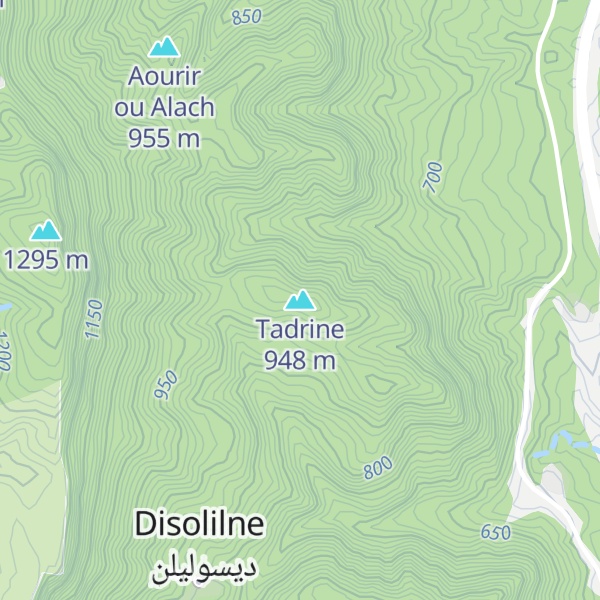 Map of Tadrine