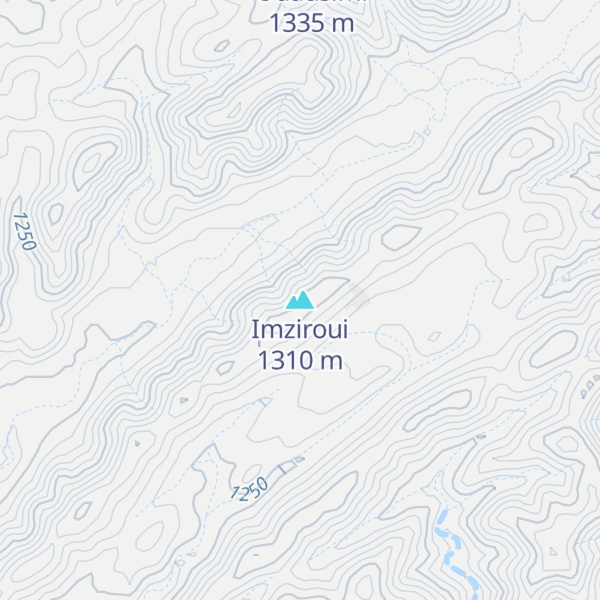 Map of Imziroui