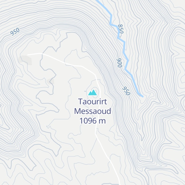 Map of Taourirt Messaoud