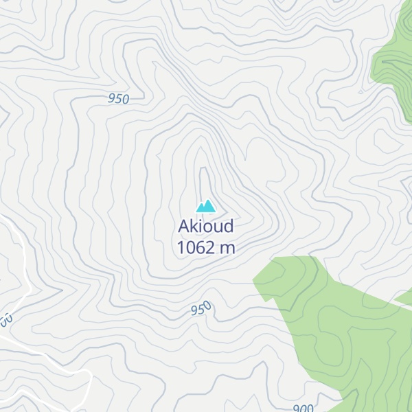 Map of Akioud