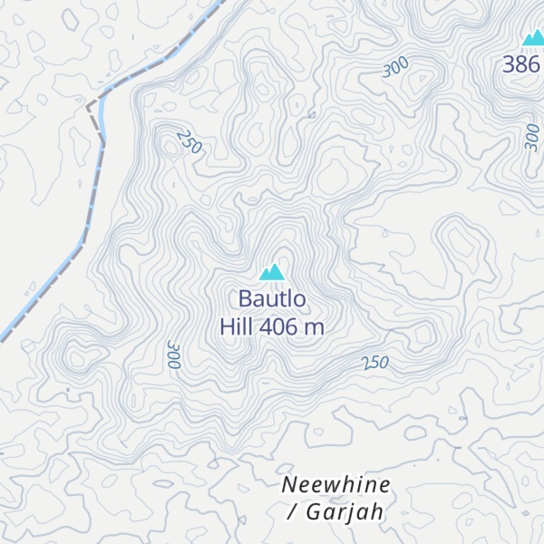 Map of Bautlo Hill