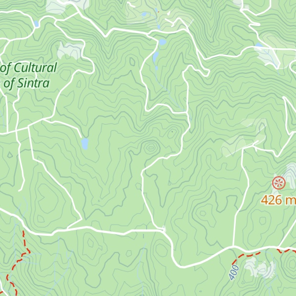 Map of Monte Rodel
