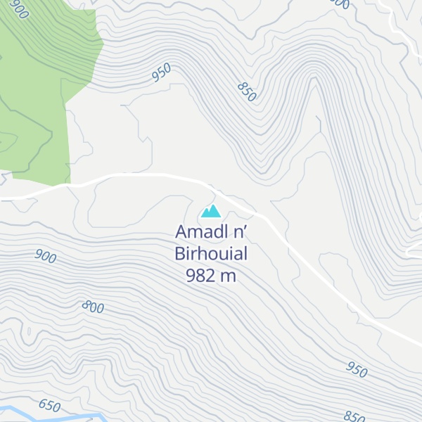 Map of Amadl n’ Birhouial