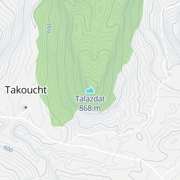 Map of Talazdat