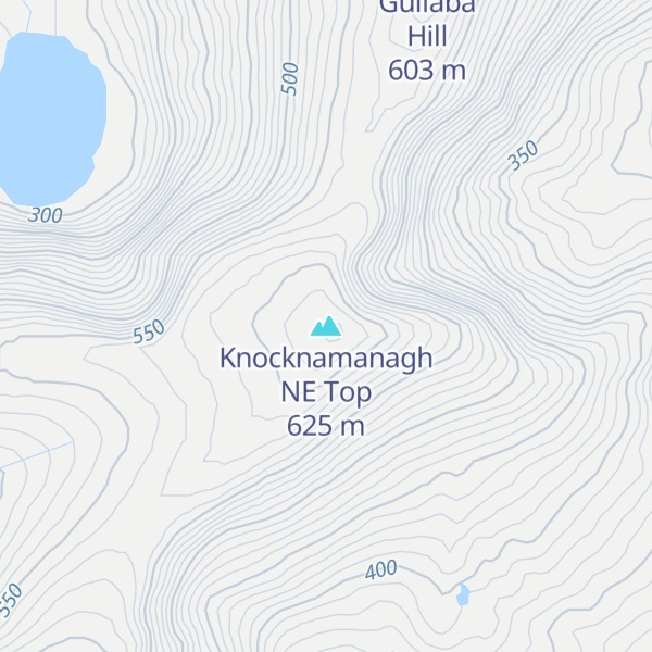 Map of Knocknamanagh NE Top