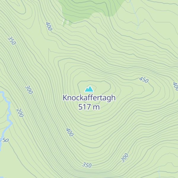 Map of Knockaffertagh