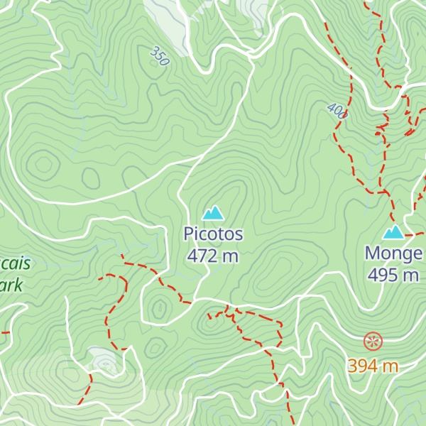 Map of Picotos