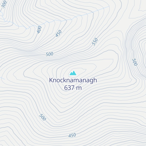 Map of Knocknamanagh