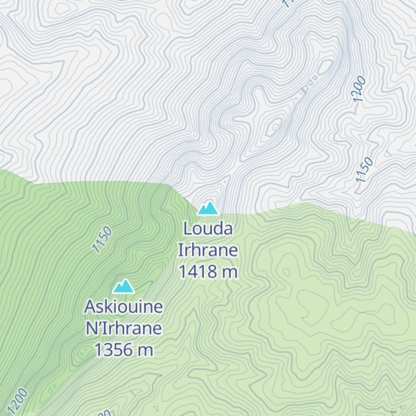 Map of Louda Irhrane