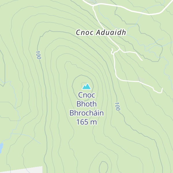 Map of Cnoc Bhoth Bhrocháin