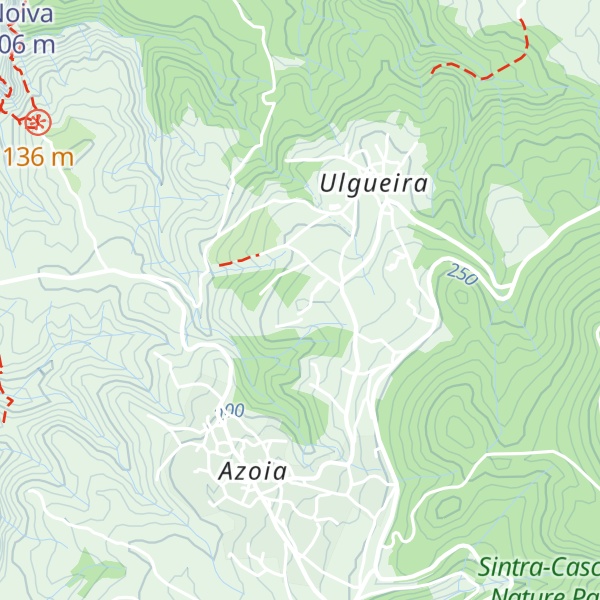 Map of Cabeço do Carrascal