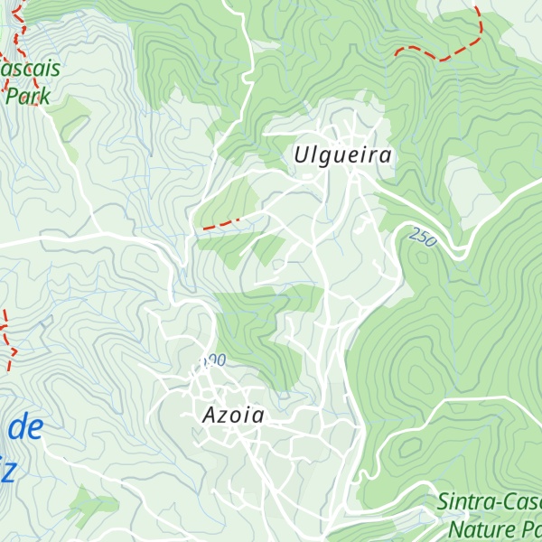 Map of Cabeço da Ginga