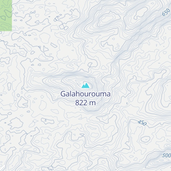 Map of Galahourouma