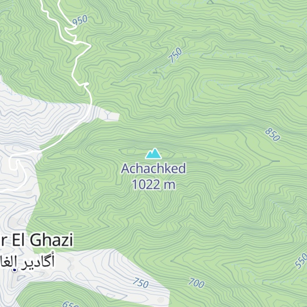 Map of Achachked
