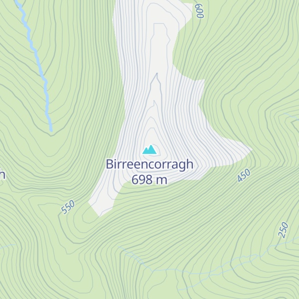 Map of Birreencorragh