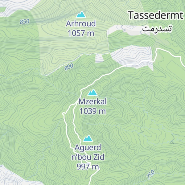 Map of Mzerkal
