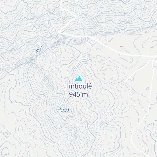 Map of Tintioulé