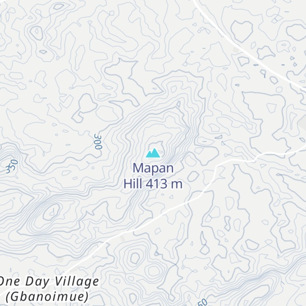 Map of Mapan Hill