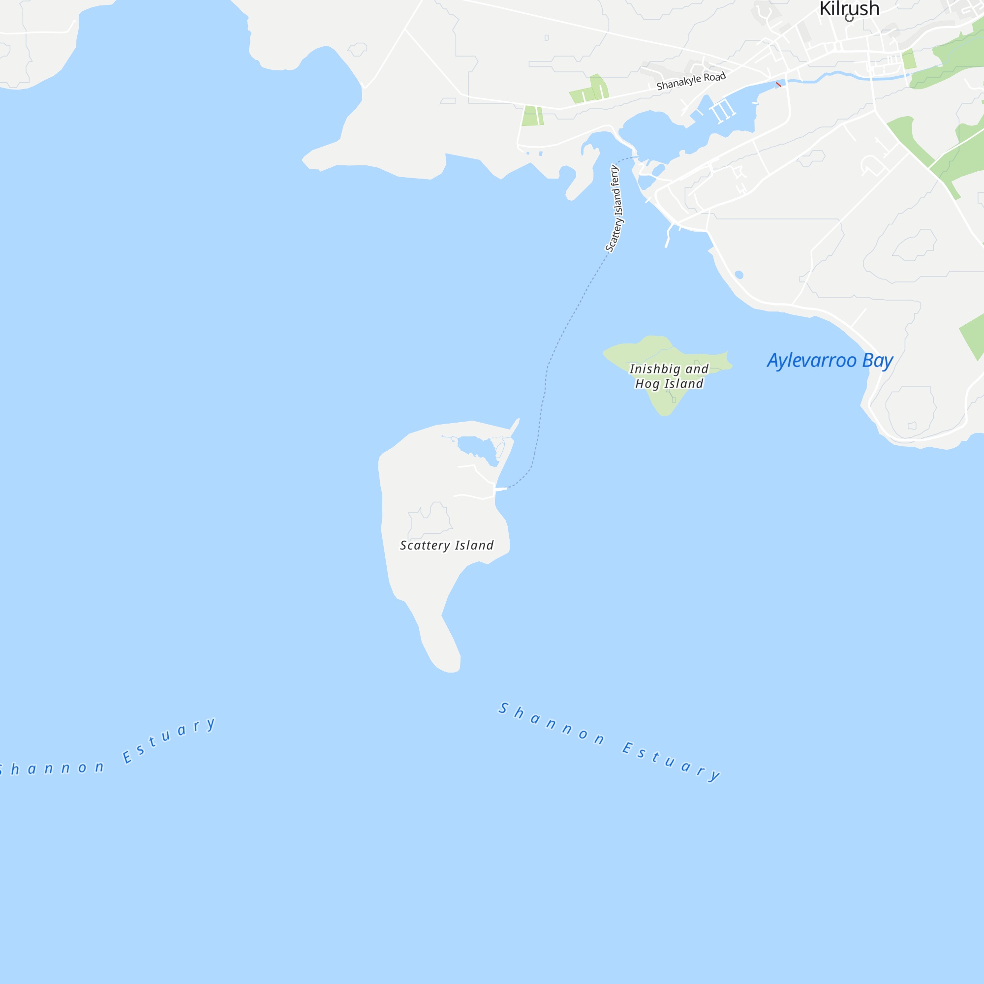 Scattery Island Visitor Centre map
