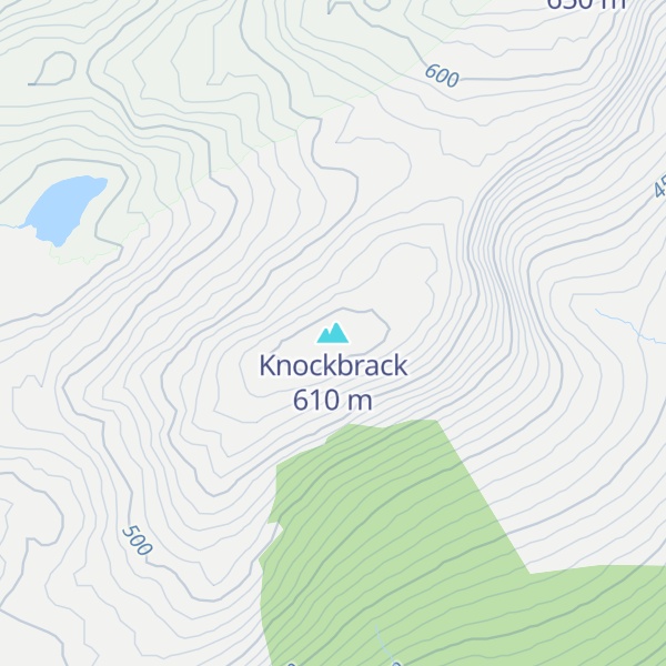 Map of Knockbrack