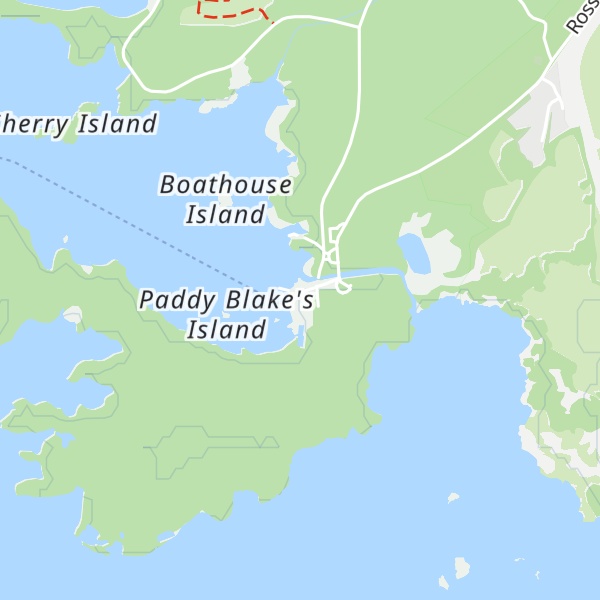 Map of Ross Castle