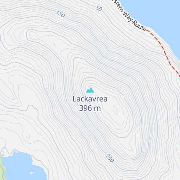 Map of Lackavrea