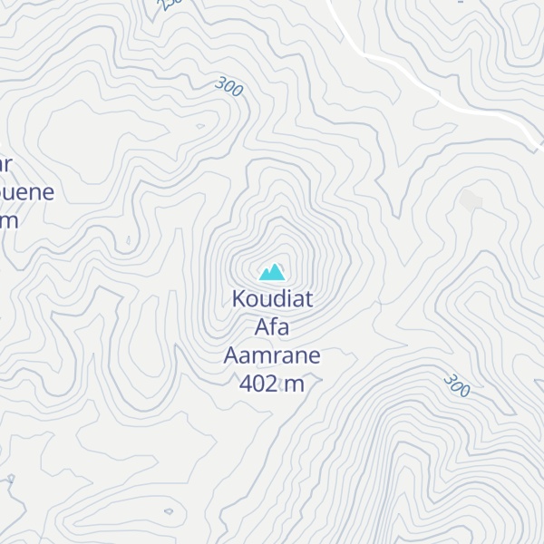 Map of Koudiat Afa Aamrane